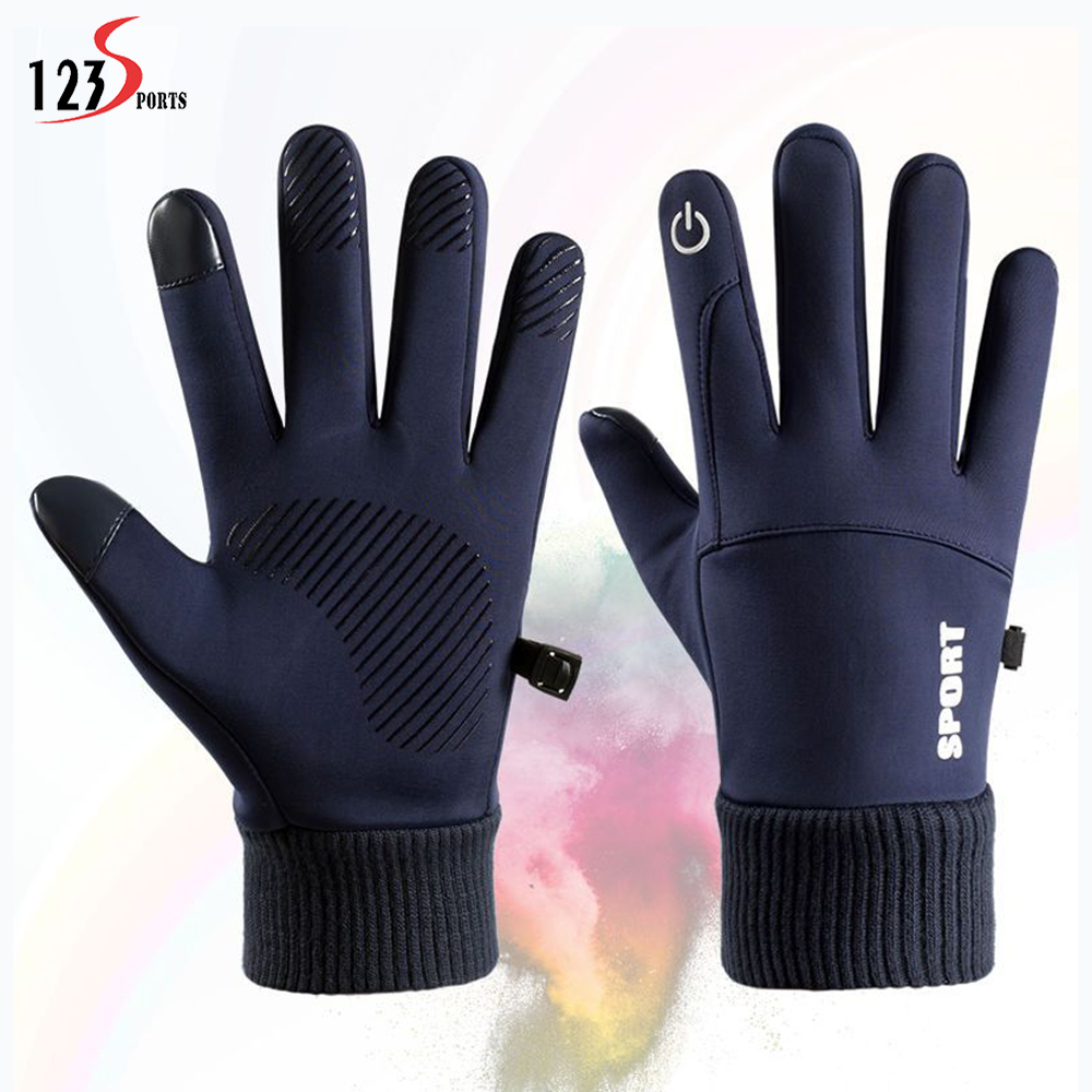 Ветрозащитная водонепроницаемая Спортивная перчатка с сенсорным экраном на все Пальцы для катания на лыжах и занятий спортом сохраняющая тепло осенне-зимняя перчатка