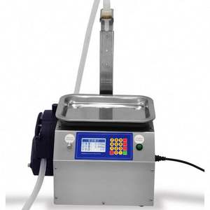 Machine de remplissage semi-automatique à grande capacité avec <span class=keywords><strong>pompe</strong></span> de pesage pour miel, pâte de sésame, huile comestible et liquides visqueux - Product Image 6