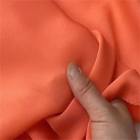Teint disponible prêt marchandises confortable décontracté usine chinoise soie Double Georgette tissu pour femmes robe Blouse
