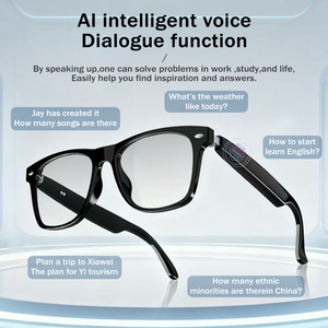 Lunettes de soleil audio Bluetooth intelligentes avec fonction appel mains libres, filtre lumière bleue et commande vocale IA pour le voyage - Product Image 5
