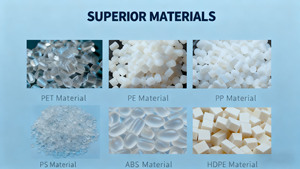 Cấp Thực Phẩm 480Ml Pet Vuông Đồ Uống Container Cho Tái Sử Dụng Chai Cho Lạnh Brew Trà Soda Nước Trái Cây Với Vít Cap Niêm Phong - Product Image 5