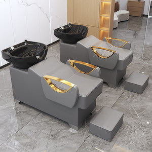 Sillón de lavado para salón con <span class=keywords><strong>lavacabezas</strong></span> reclinable - Product Image 3