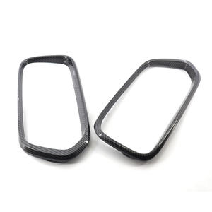 Marco de Rejilla Delantera para BMW X2, Textura de Carbono, Negro Brillante, Negro Mate, ABS, Repuesto para Actualización Retrofit F39 - Product Image 3