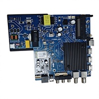 Motherboard TV Android Pintar LED Universal CV2864-A42 dengan Layar 32 Inci Full-HD 60Hz Kustom dan WiFi Android