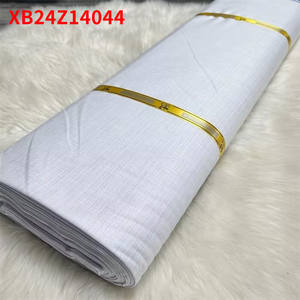 Tissu africain brodé <span class=keywords><strong>Bazin</strong></span> riche, 5 + 2yards, robe de soirée pour femmes - Product Image 2