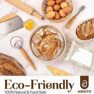 Kit de paniers de levage pliables en silicone de qualité alimentaire Raybin pour la levée du levain, accessoires de cuisson écologiques, logo personnalisé - Product Image 3