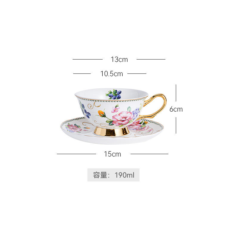 Cup and saucer