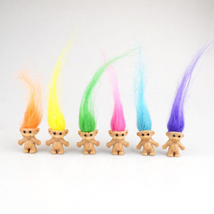 Muñecos Troll de PVC Vintage, Figuras de Acción de Muñecos de la Suerte, Muñecos Troll Clásicos, Juguetes Coleccionables, Recuerdos de Fiesta, Regalo de Cumpleaños para Niños - Product Image 4