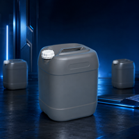 Bidon jerrycan HDPE 20L avec bouchon à bec de baleine pour l'huile moteur, les lubrifiants, les liquides industriels, emballage en vrac, vente en gros