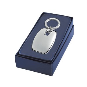 Porte-clés en métal personnalisé, alliage de zinc rectangulaire avec impression UV et logo en émail dur, porte-clés en métal tendance - Product Image 2