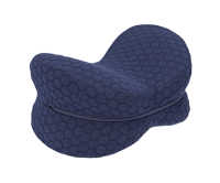 Oreiller de jambe ergonomique en mousse à mémoire de forme