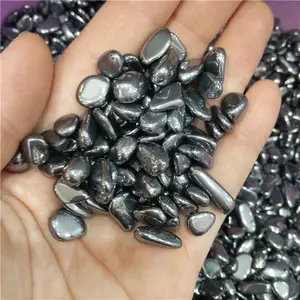 Magnetic Natural Hematite Crystal Raw Tumbled Stone Rough Stone Gravel for Raw hematite