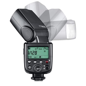 <span class=keywords><strong>Godox</strong></span> <span class=keywords><strong>TT600</strong></span> 2,4 GHz Wireless 1/8000s HSS Flash Speedlite Cámara Luz de relleno superior para cámaras Canon / Nikon DSLR Negro - Product Image 4