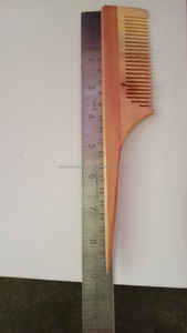 Inde Neem Eco Friendly Neem Peigne à cheveux en bois de neem pour la promotion de salon à domicile et l'utilisation de voyage du fournisseur indien au prix d'exportation - Product Image 2