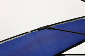 Ткань для зонтов в сине-белую полоску, для пляжных и уличных зонтов-пагод, для модных уличных зонтов - Product Image 6