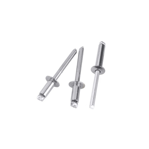 Remaches de Cabeza Abombada de Aluminio con Extremo Abierto que Cumplen con la Norma DIN7337 - Product Image 1