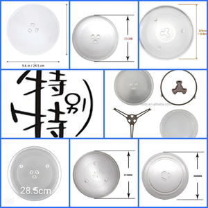 Plato Giratorio de Vidrio para <span class=keywords><strong>Horno</strong></span> de <span class=keywords><strong>Microondas</strong></span> Shiweixian, Resistente al Calor, Apto para Lavavajillas, Repuesto de 245 mm (9.6 Pulgadas) - Product Image 6