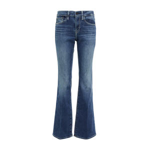 Jeans bootcut pour femmes, conçus avec soin, avec un contouring sans couture, tissu respirant, design écologique pour un confort tout au long de la journée - Product Image 6