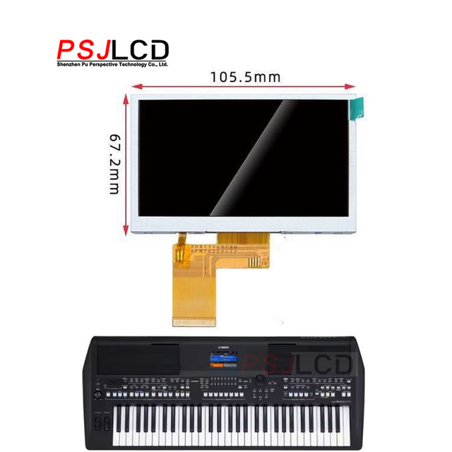 New LCD Display Screen for Yamaha PSR-SX600 PSR SX600 Electronic Keyboard - Replacement Part