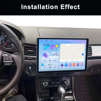Navegación GPS estéreo para coche de 13,1 pulgadas Multimedia Carplay GPS 4G WiFi BT reproductor de vídeo Android Radio de coche para VW Touareg 2003 ~ 2010 ~ 2017