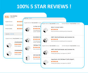 <span class=keywords><strong>64F</strong></span>-<span class=keywords><strong>1301GYD2NL</strong></span> 1x4 порта 10/100/1000 Base-t Tab вниз магнитный разъем Ethernet RJ45 разъем со светодиодной подсветкой - Product Image 6