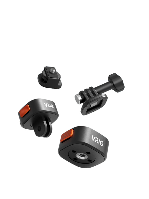 Vrig Action 4/5pro Magnetic Quick Release Base 12 Three Leg Bracket Pocket Shadow Acepro2 Sports Camera Accessories x4 Quick Ins