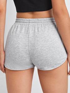 Shorts Deportivos de Verano para Mujer, Personalizados al por Mayor, de Alta Calidad, Transpirables, Ecológicos, de Poliéster/Algodón, con Forro Polar - Product Image 3