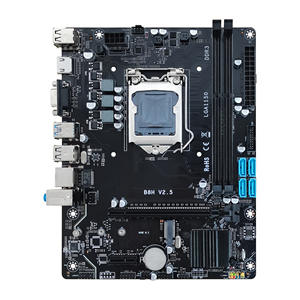 Novo B85 M-ATX Intel B85 Desktop Computer Motherboard LGA-1150 <span class=keywords><strong>Pin</strong></span> <span class=keywords><strong>DDR3</strong></span> Memória Suporte M.2 Solid State I3 4590 CPU - Product Image 3