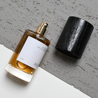 Vente en gros de flacons de parfum en verre de 30 ml, 50 ml, 100 ml, flacons de parfum vides avec bouchon en bois cylindrique