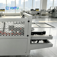 Máquina Automática Formadora de Cajas con Sistema de Sellado Inferior para las Industrias Alimentaria, de Bebidas y Química, Equipo de Empaquetado de Fin de Línea