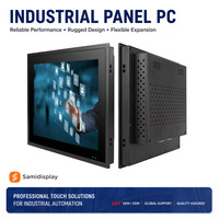 PC industriel à écran tactile capacitif 13,3 pouces 1920x1080 IP65 sans ventilateur, sans VGA, 2 ports LAN, 8 Go de RAM, 128 Go de SSD