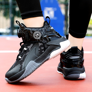 New Children's Boys' Sports <strong>Shoes</strong>, Rotating Buttons, Spring and Autumn Boys, School Running <strong>Shoes</strong>, <strong>Basketball</strong> <strong>Shoes</strong> - Product Image 4