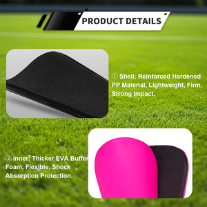 Espinilleras de fútbol de tamaño mini compatibles con espinilleras de fútbol personalizadas canilleras DE <span class=keywords><strong>FUTBOL</strong></span> personalizadas espinilleras - Product Image 6