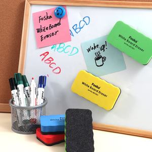 FOSKA EVA et tissu de feutre de cheveux Gommes blanches légères et durables avec emballage de sac OPP individuel - Product Image 5