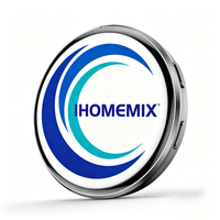 Badge numérique intelligent Ihomemix 1,7 pouces IPS pour hôtels et événements avec recharge sans fil, affichage vidéo en 15 secondes et badge d'identification dynamique