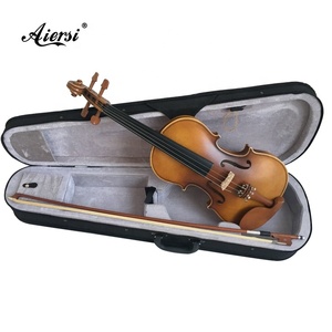 Aierisi — peinture antique, violon, qualité supérieure, OEM/ODM, taille 4/4 à 1/16, vente en gros, avec étui, fabriqué en chine, offre spéciale - Product Image 1