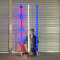 Professionnel Portable Bar Atmosphère Props Boîte De Nuit Nouvelle Mode Fête Filles Led Danse Pole Lounge