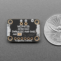 1 placa de conexión 935 MCP4725 - DAC de 12 bits con interfaz I2C - STEMMA QT / qwiic