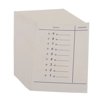 Tablas de División MA061, Juguetes Educativos de Madera para Bebés, Montessori, Matemáticas, para Niños