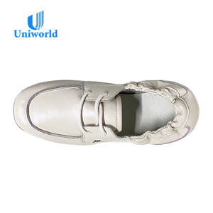 Fournisseur direct du Bangladesh sur Alibaba |   Mocassins <span class=keywords><strong>Femme</strong></span> - Mocassins en Cuir d'Agneau à Lacets pour <span class=keywords><strong>Femme</strong></span>, Confortables pour le Bureau, Plats, Conçus pour la Conduite Pieds Nus - Product Image 3