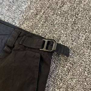 Мужские винтажные брюки-карго с эффектом кислотной стирки, на молнии, разборные, расклешенные, с возможностью индивидуального пошива на фабрике - Product Image 5