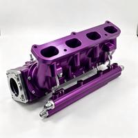 Piezas de Admisión de Aluminio Anodizado para Automóviles, Fabricación CNC de Precisión, Prototipos de Piezas de Admisión de Aluminio, Servicio OEM/ODM
