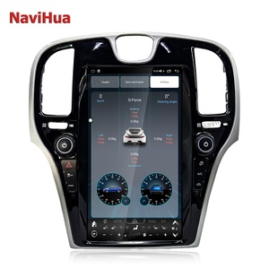 NaviHua Nuevo Radio Multimedia Android para Auto con Pantalla Vertical, Carplay, Navegación, Unidad Principal para Chrysler 300C 2011-2023 - Product Image 1