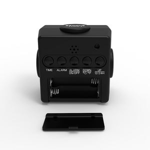 China Cheap Antique Mini Plástico Eletrônico Crianças Night Light Table Desk Viajando <span class=keywords><strong>Lcd</strong></span> Digital Alarm Clock - Product Image 2