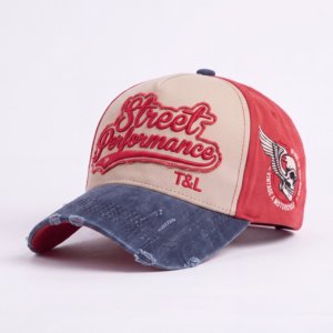 Wholesale Custom Logo Denim 5 Panel Cap 3D Puff Embroidery <b>Flat</b> <b>Hat</b> Adjustable Unisex Premium Fashion OEM ODM Supplier - Product Image 1