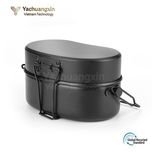 Lonchera Portátil de Aluminio de Doble Capa, Impermeable, con Asa, Capacidad de 1.5L, para Todas las Estaciones, Uso en Exteriores y Camping, con Calentamiento Totalmente Automático - Product Image 5
