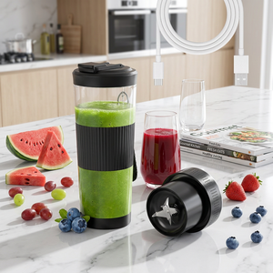 Licuadora Portátil de Fábrica, Libre de BPA, con Batería Recargable por USB, Fácil de Usar, para Frutas Frescas, Ideal para Viajes, Hogar, Camping, Gimnasio, MOQ1 - Product Image 1