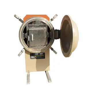 China Vacuum Furnace Big Laboratory Box Resistance Furnace 1200c With Ceramic Fiber Furnace And Vacuum Pump