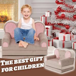 Sillón Convertible 2 en 1 para Bebés y Niños, Mini Sofá Modular Plegable, Conjunto <span class=keywords><strong>de</strong></span> Sofá Cama para Sala <span class=keywords><strong>de</strong></span> Juegos y Dormitorio - Product Image 1