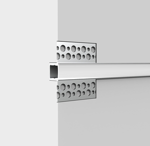 Profilé en aluminium encastré pour bandes LED de <span class=keywords><strong>plafond</strong></span>, profilé pour cloisons sèches en plâtre et gypse - Product Image 4